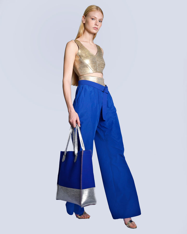 Maison Marie Saint Pierre | Top | JARED | Gold | Pants | JACK | Royal Blue | Gold