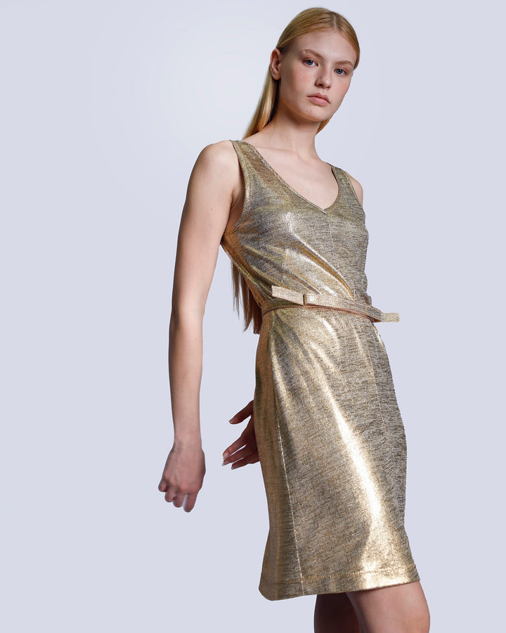 Maison Marie Saint Pierre | Dress | JARVIS | Gold