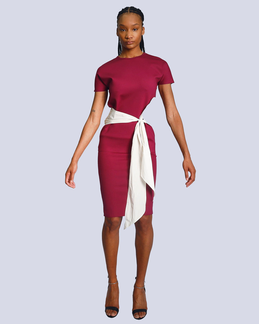 Maison Marie Saint Pierre | Tops | Altair | Aubergine | Skirts | Bilger | Aubergine