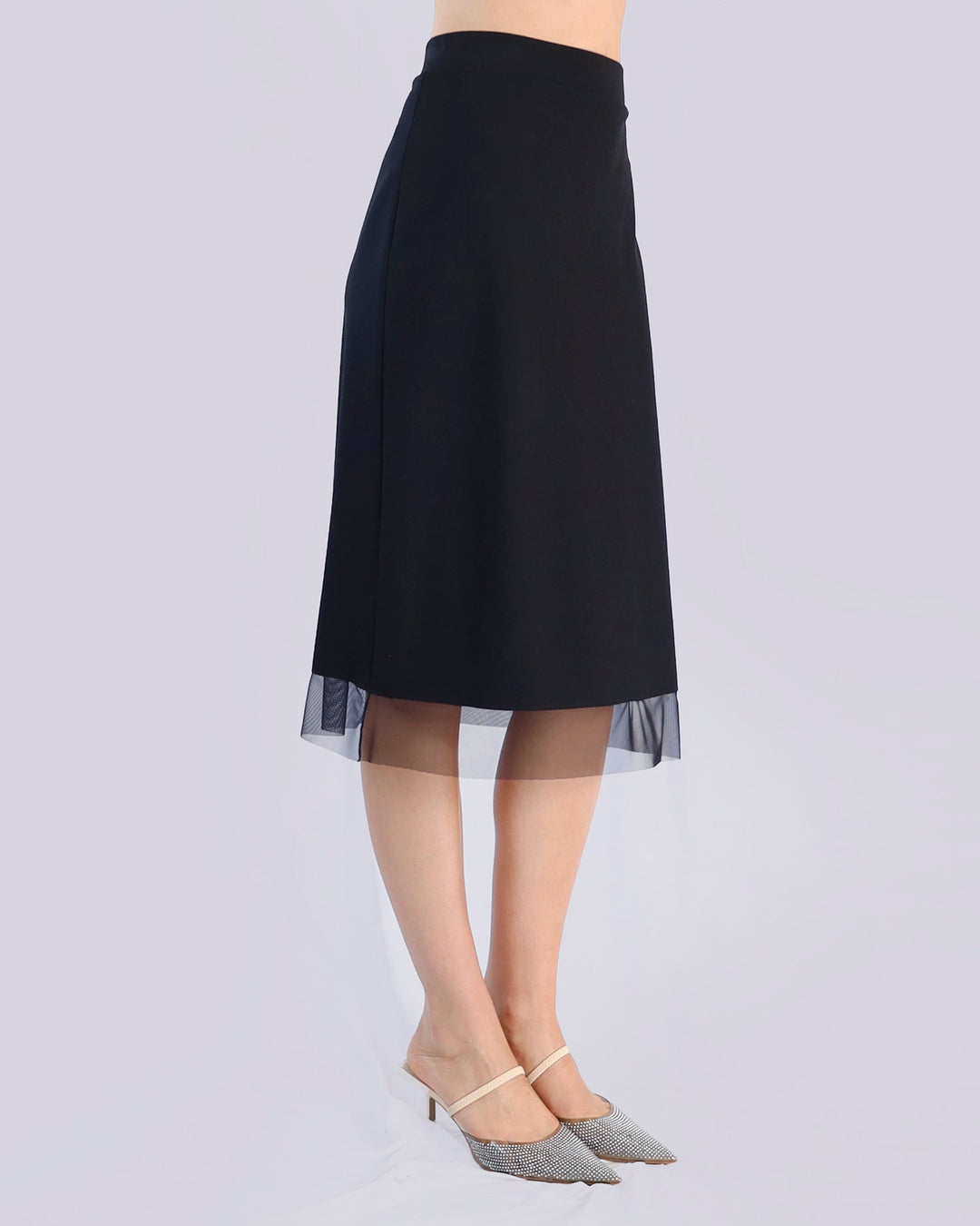 Maison Marie Saint Pierre | Skirts | ARCHY3 | Black | Top | LAVARA | Grey Mixte | Black | Jacket | ANNA | Grey Mixte
