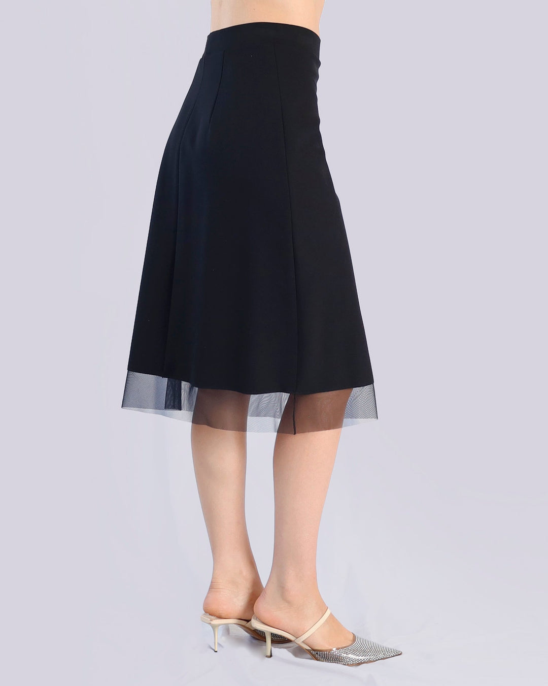 Maison Marie Saint Pierre | Skirts | ARCHY3 | Black | Top | LAVARA | Grey Mixte | Black | Jacket | ANNA | Grey Mixte