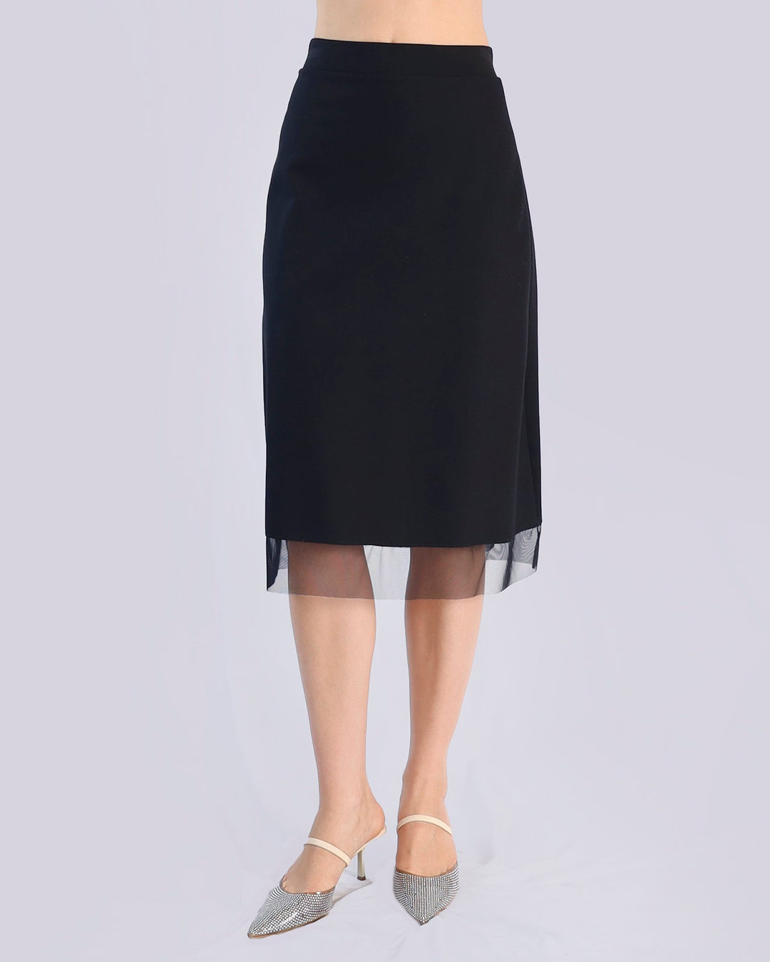Maison Marie Saint Pierre | Skirts | ARCHY3 | Black | Top | LAVARA | Grey Mixte | Black | Jacket | ANNA | Grey Mixte