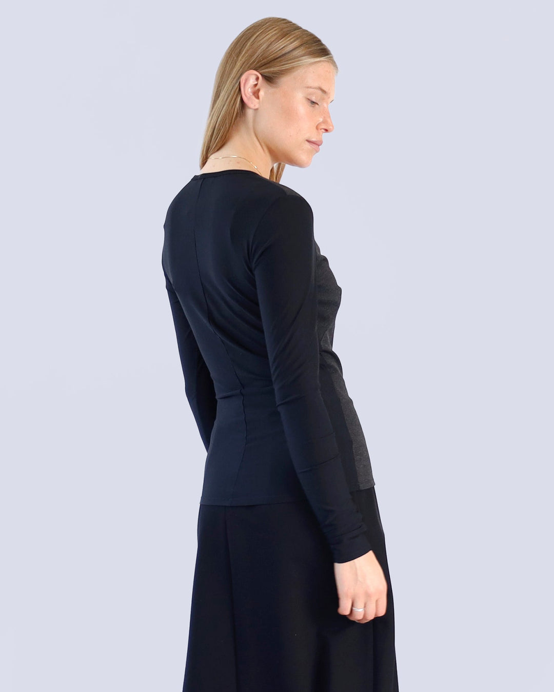 Maison Marie Saint Pierre | Top | LAVARA | Grey Mixte | Black | Skirt | ARCHY3 | Black