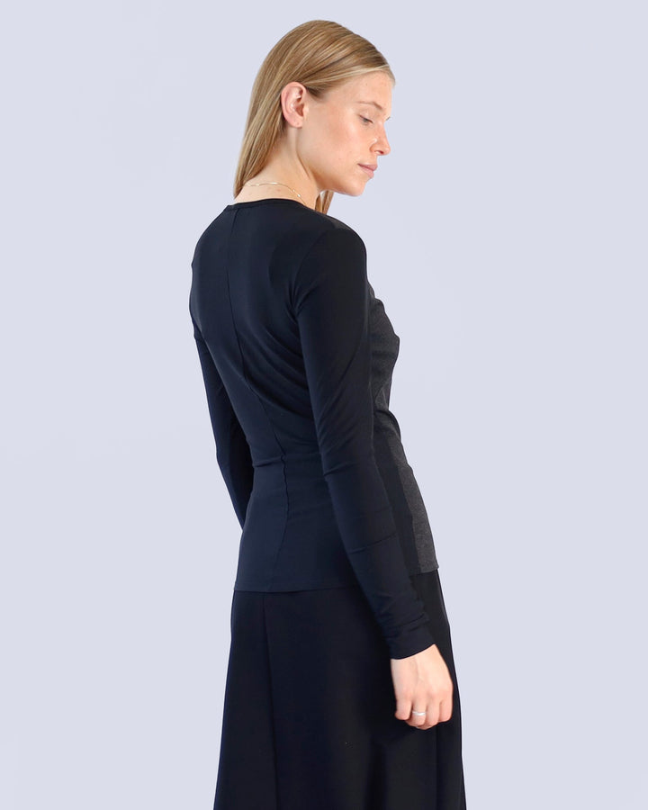 Maison Marie Saint Pierre | Top | LAVARA | Grey Mixte | Black | Skirt | ARCHY3 | Black