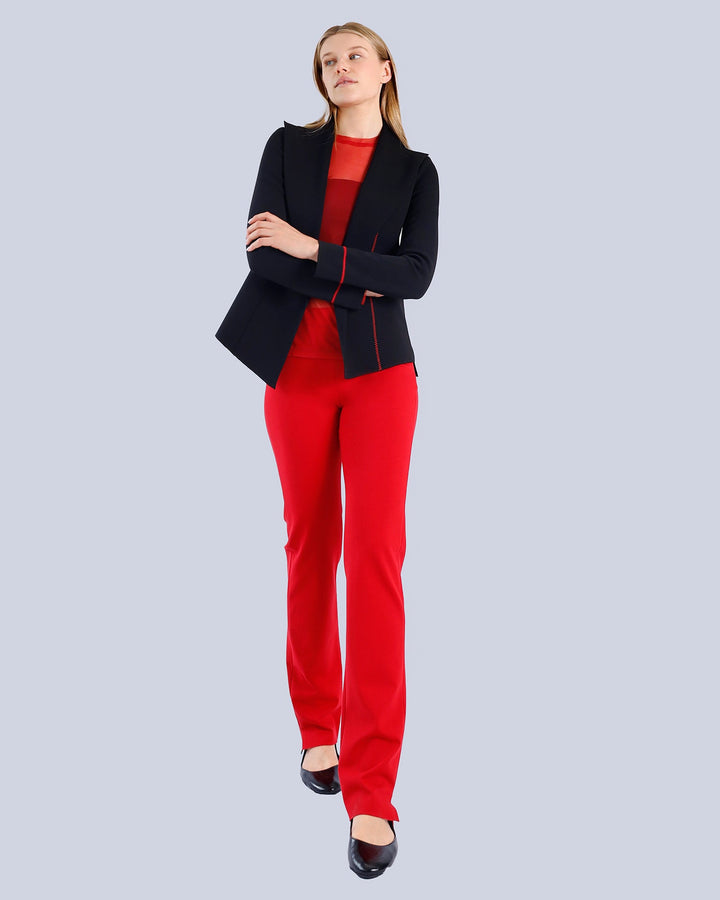  Maison Marie Saint Pierre | Pants | STEN | Red | Jacket | KADI | Black | Top | DANTON | Red