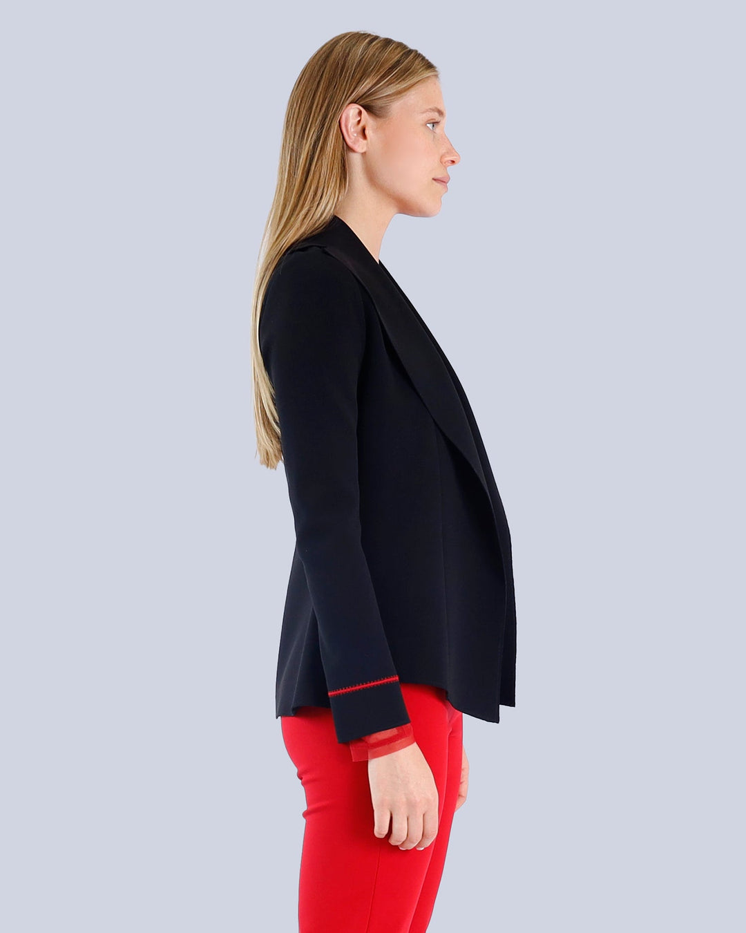  Maison Marie Saint Pierre | Pants | STEN | Red | Jacket | KADI | Black | Top | DANTON | Red