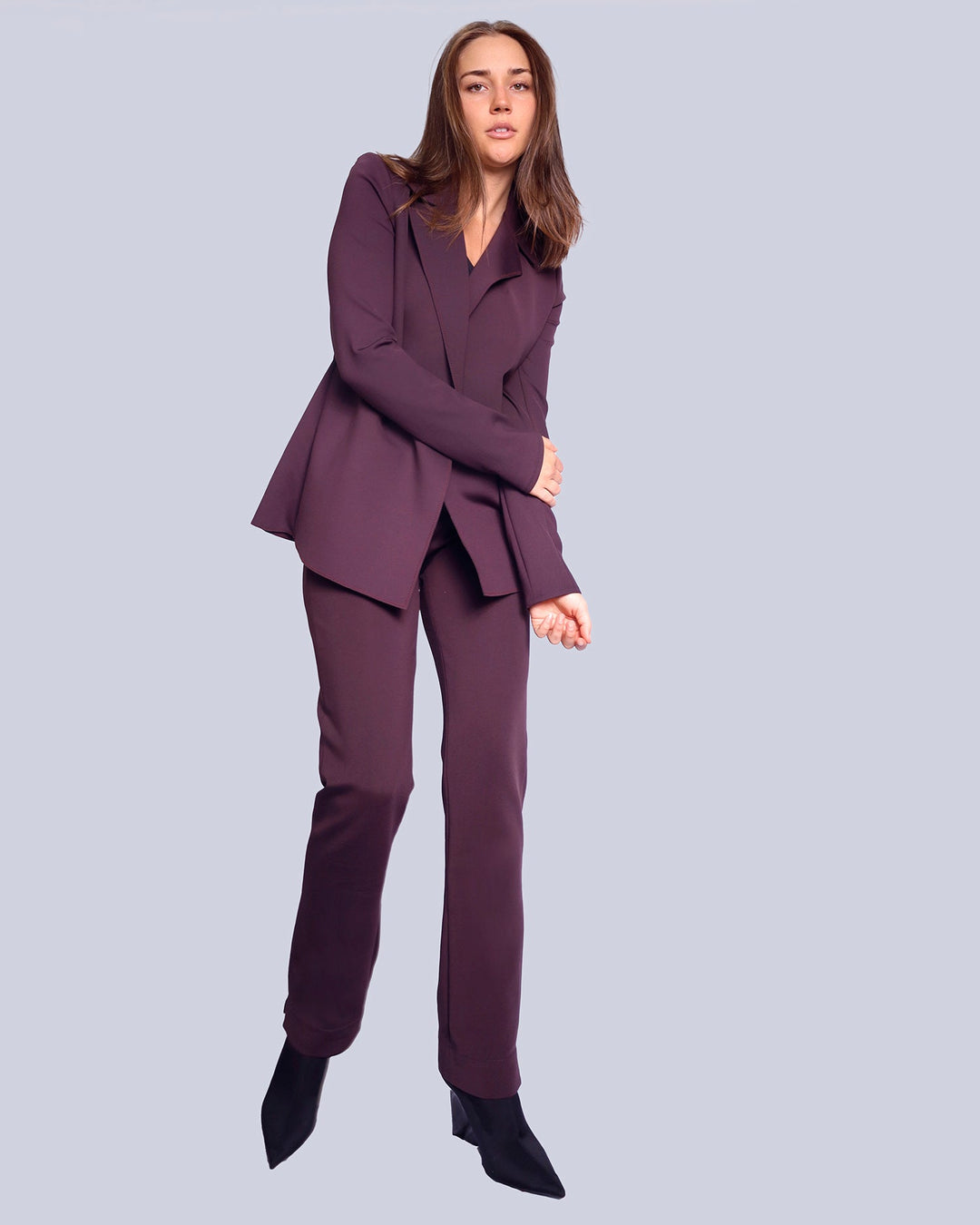 Maison Marie Saint Pierre | Pants | STEVENS | Plum | Jacket | HATCHER