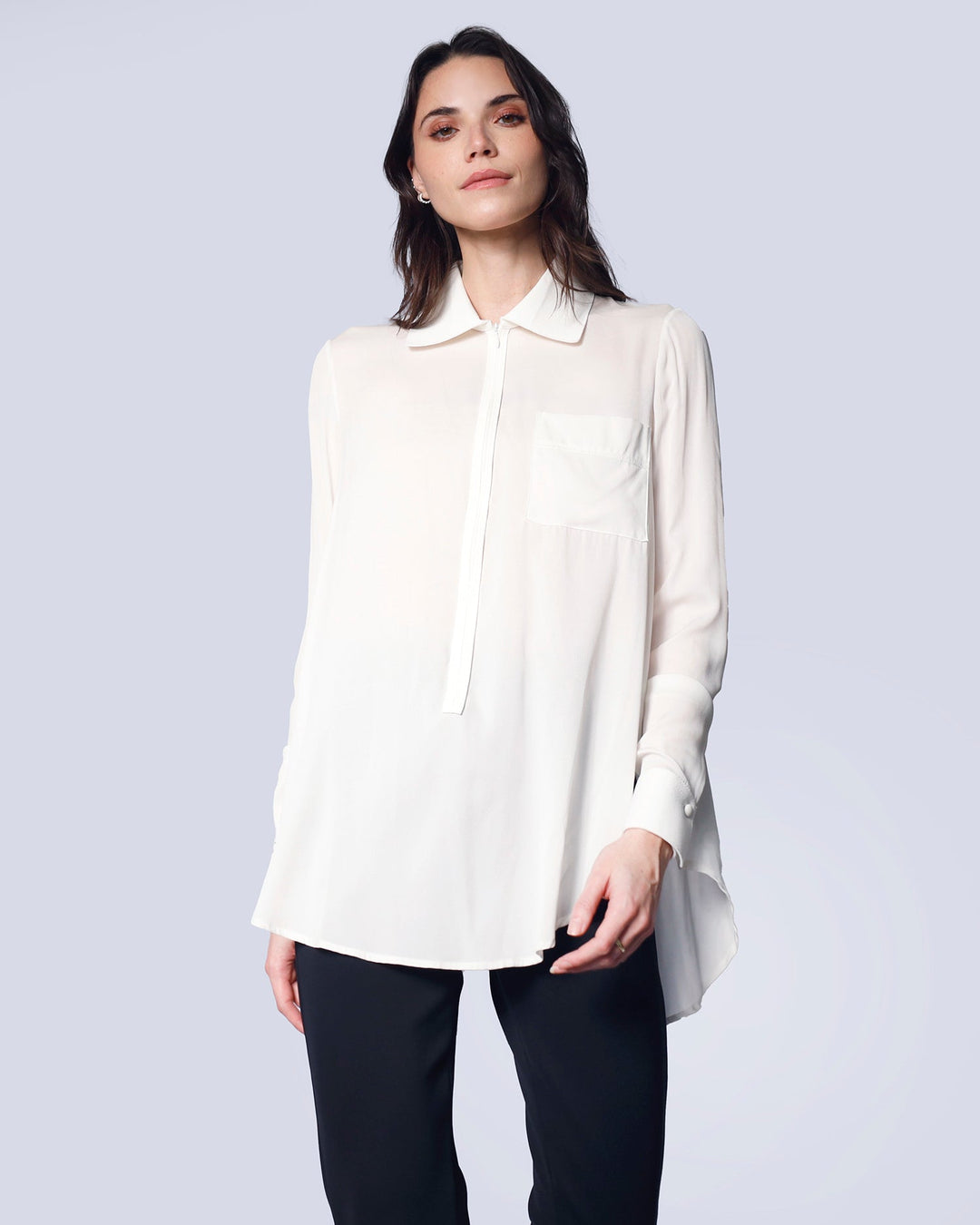 Maison Marie Saint Pierre | Shirt | ODILE2 | White