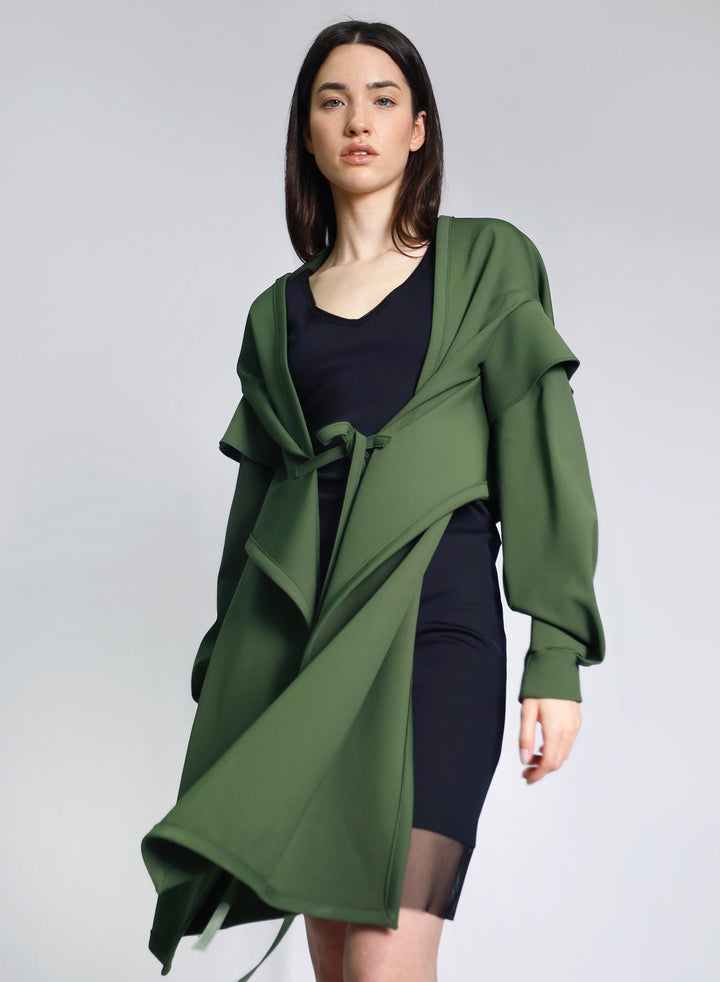 Maison Marie Saint Pierre | Jackets and Coats | Corel | Evergreen