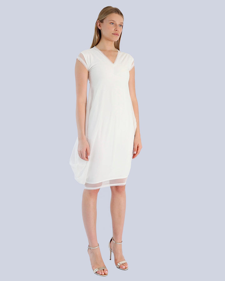 Dress TEHANI | White | Maison Marie Saint Pierre