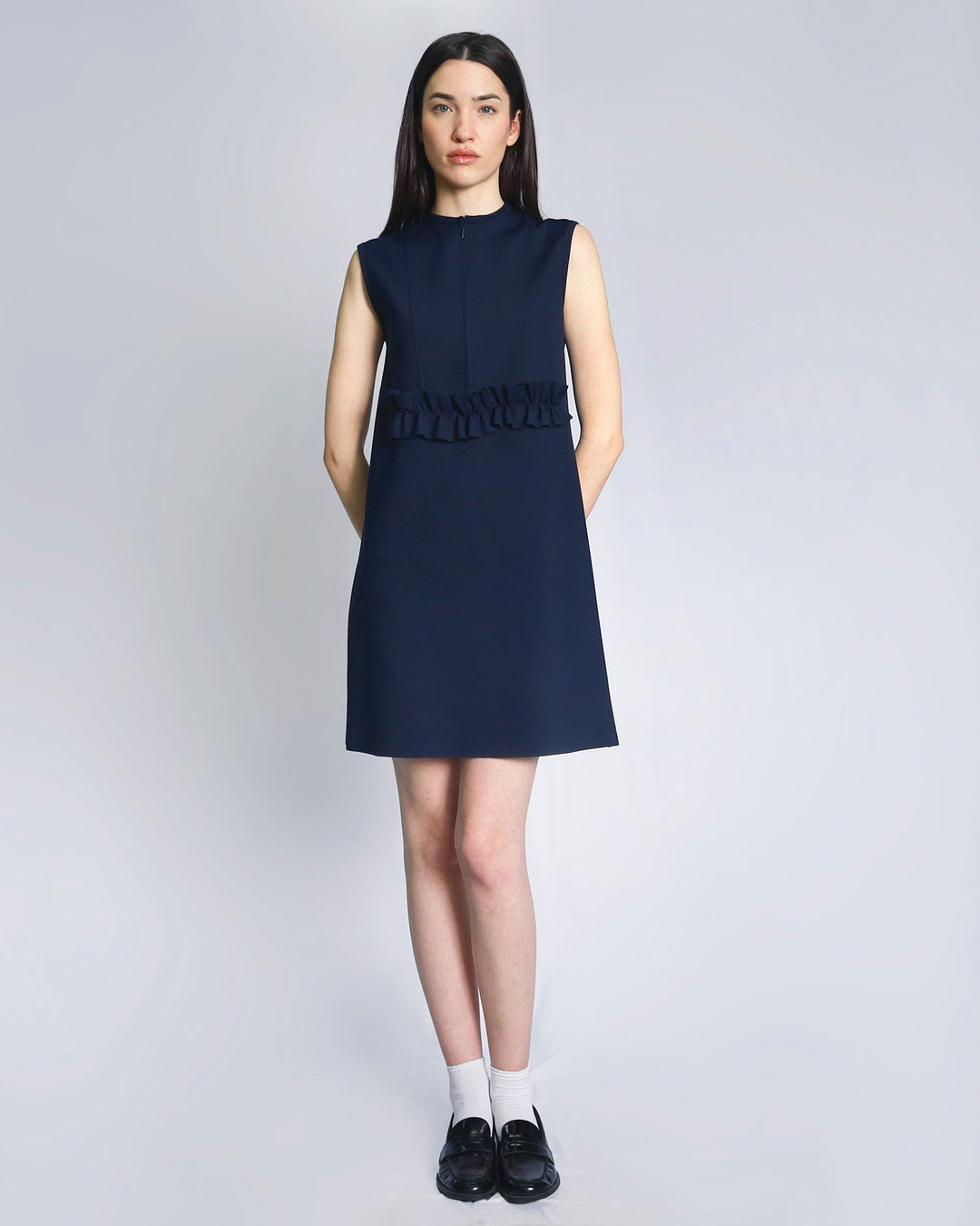 Maison Marie Saint Pierre | Dress | NAZARENAS | Deep Blue