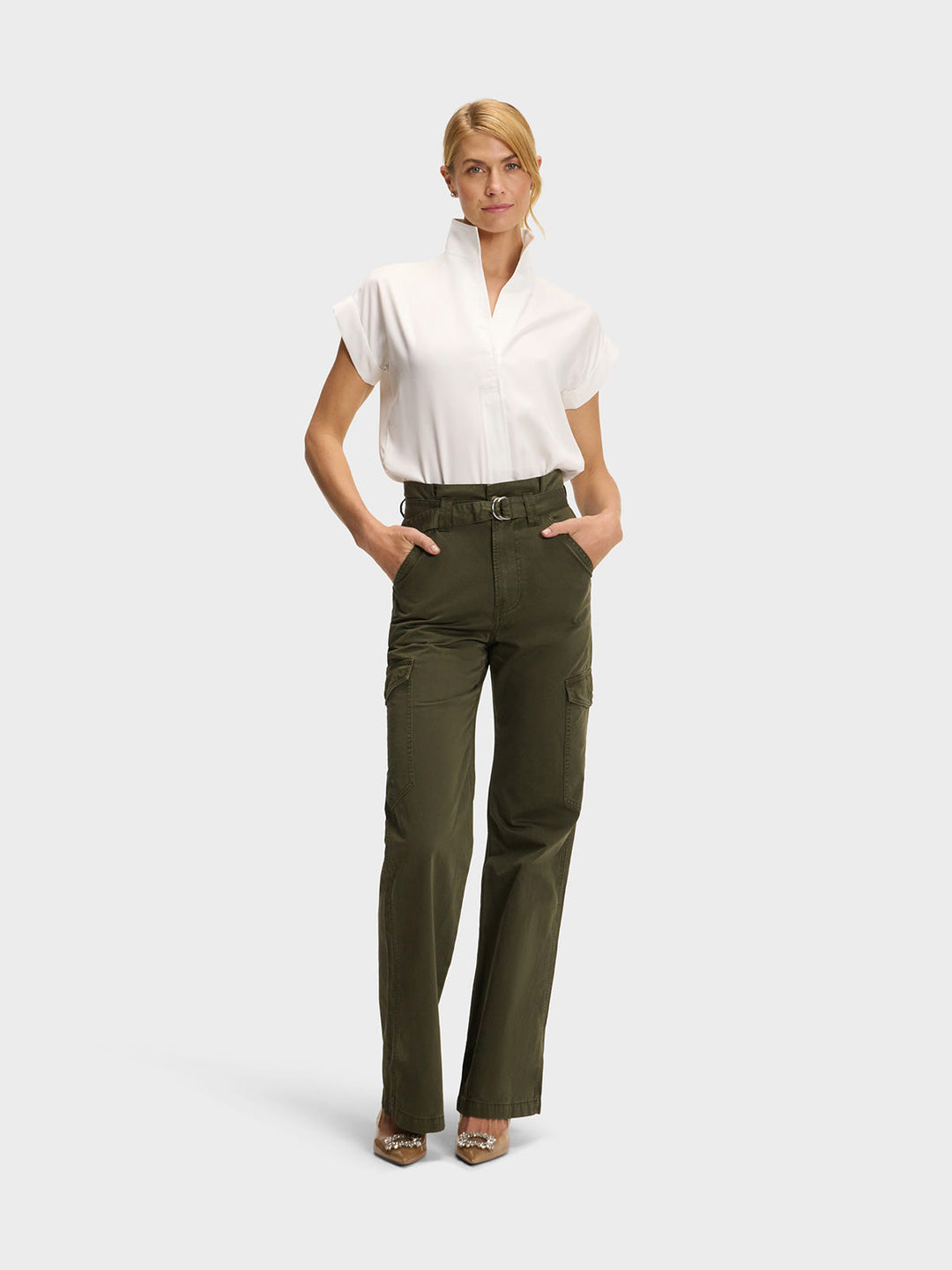 CAP SLEEVE: WHITE SANDS
