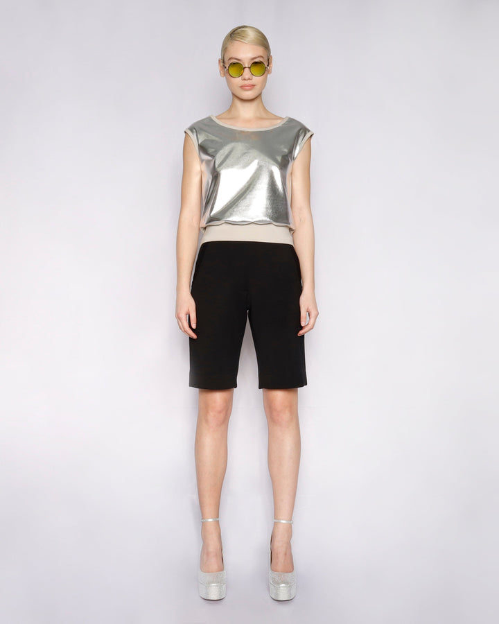 Maison Marie Saint Pierre | Top | DALLYCE | Silver | Fog