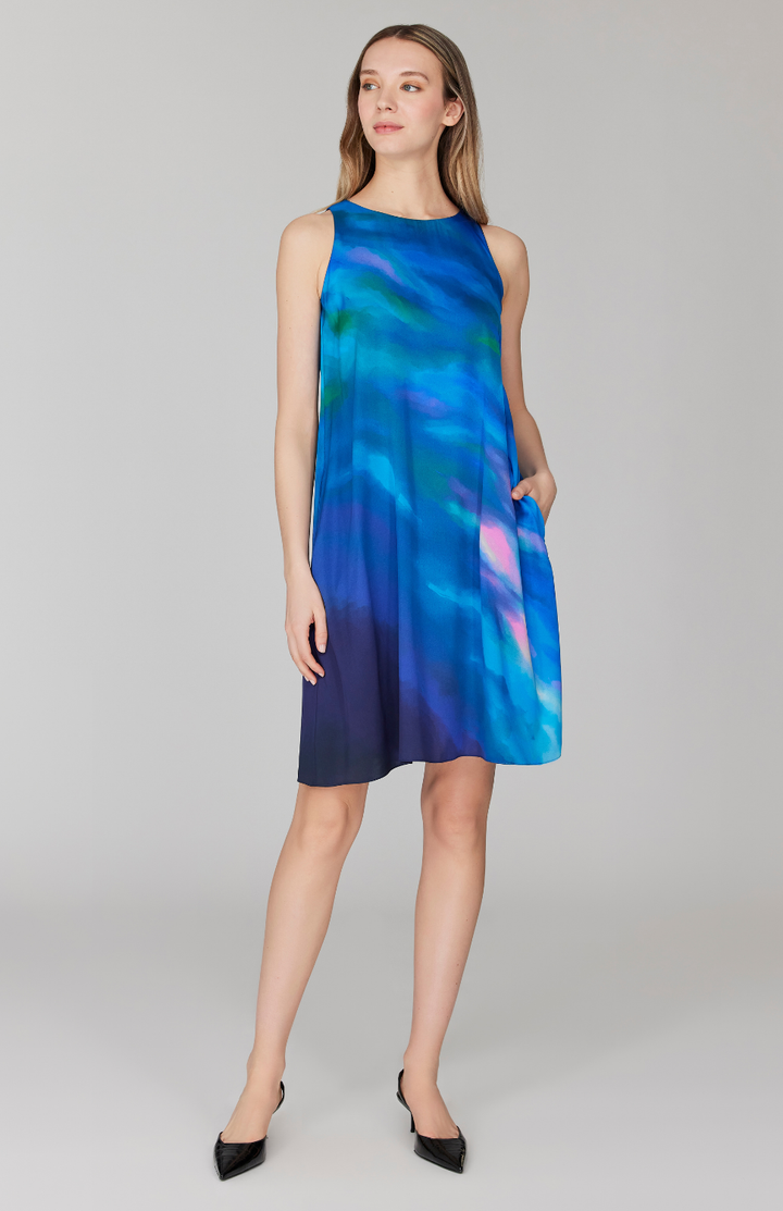 PREORDER Mountainscape Short Trapeze Dress