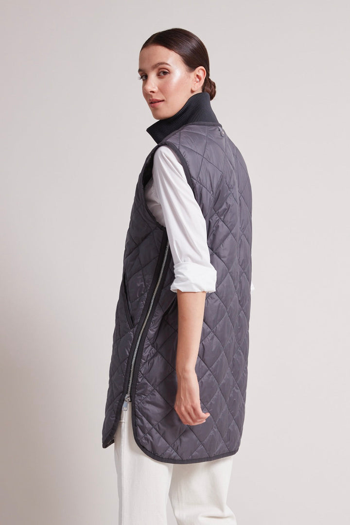 Destiny sleeveless quilted vest