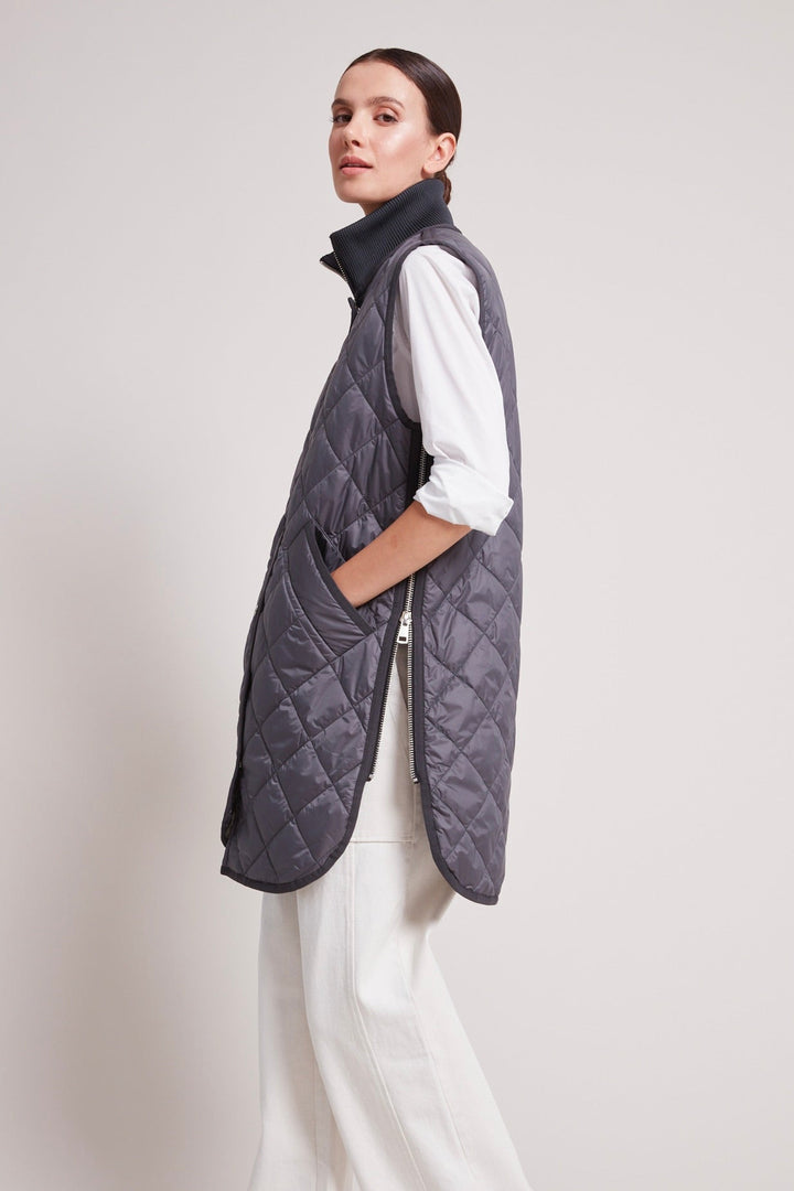 Destiny sleeveless quilted vest