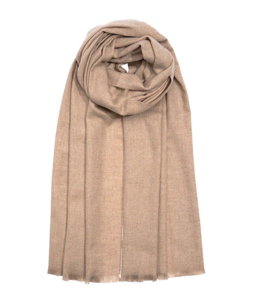 Essential Woven Travel Wrap in color Farro Heather