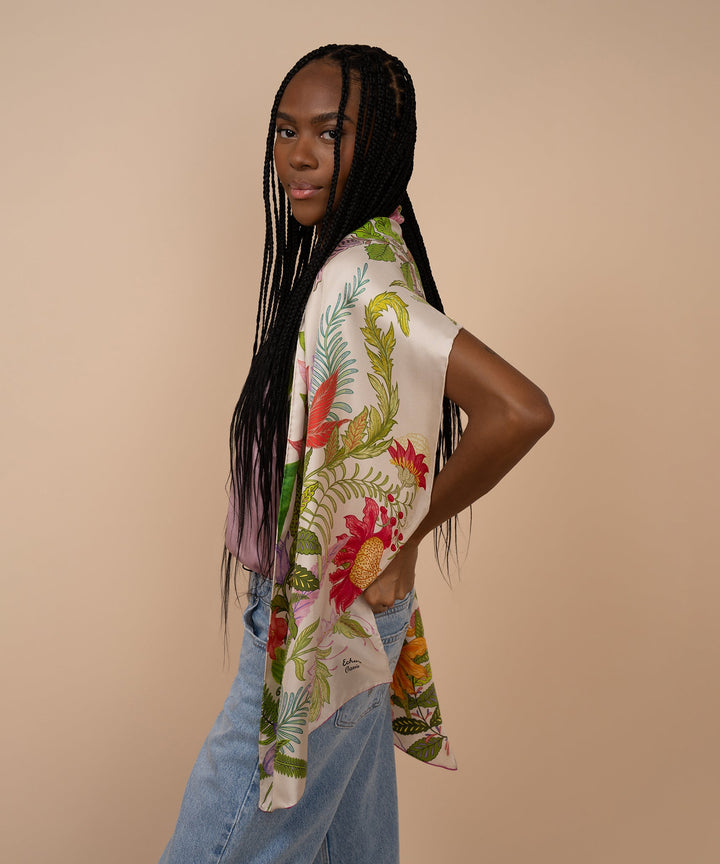 Oasis Silk Oblong Scarf
