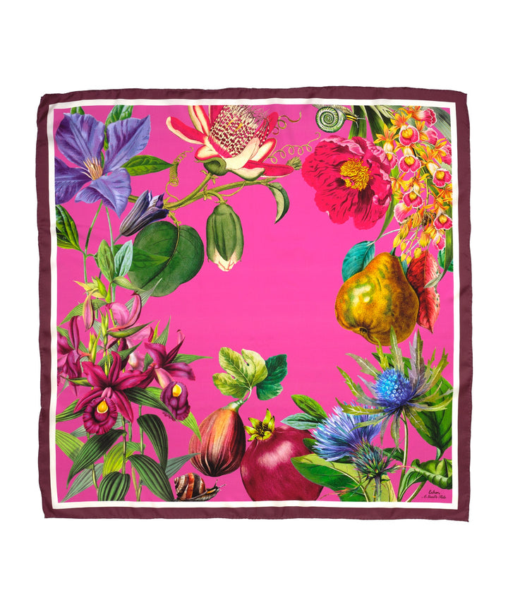 A Snail's Tale 35" Silk Square Scarf