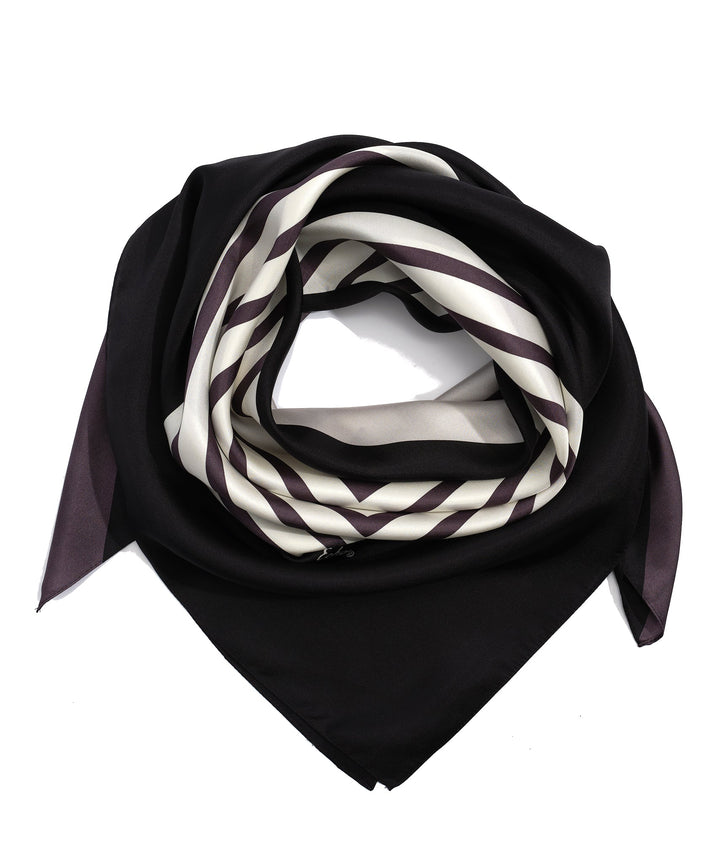 Super Stripe 35" Silk Square Scarf