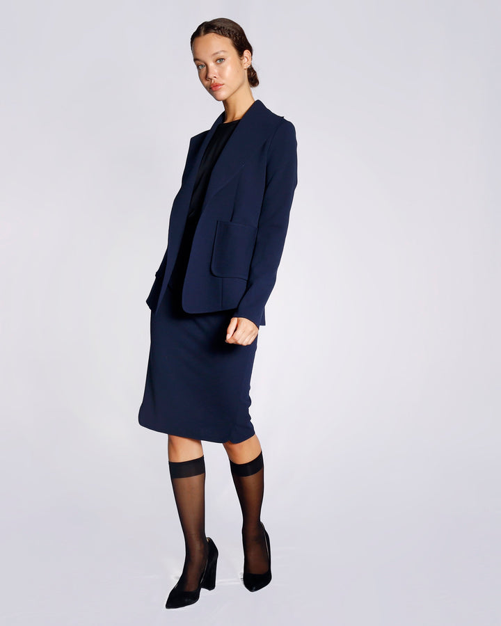 Maison Marie Saint Pierre | Jacket | ENGRACIA | Navy