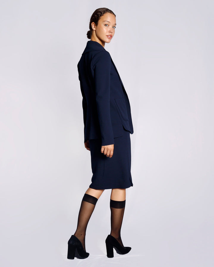 Maison Marie Saint Pierre | Jacket | ENGRACIA | Navy