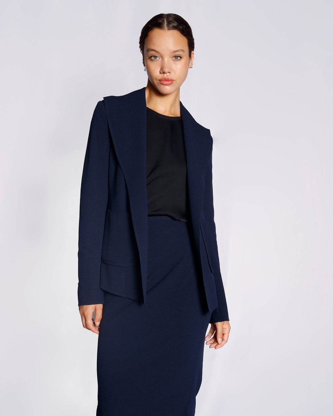 Maison Marie Saint Pierre | Jacket | ENGRACIA | Navy