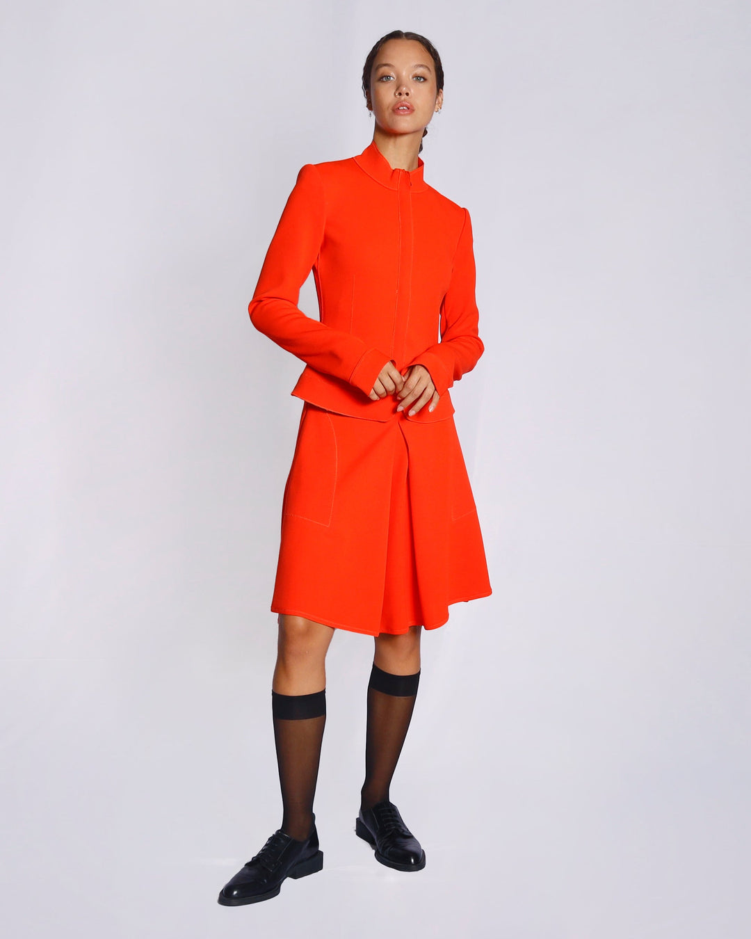 Maison Marie Saint Pierre | Skirt | ESPREE | Orange