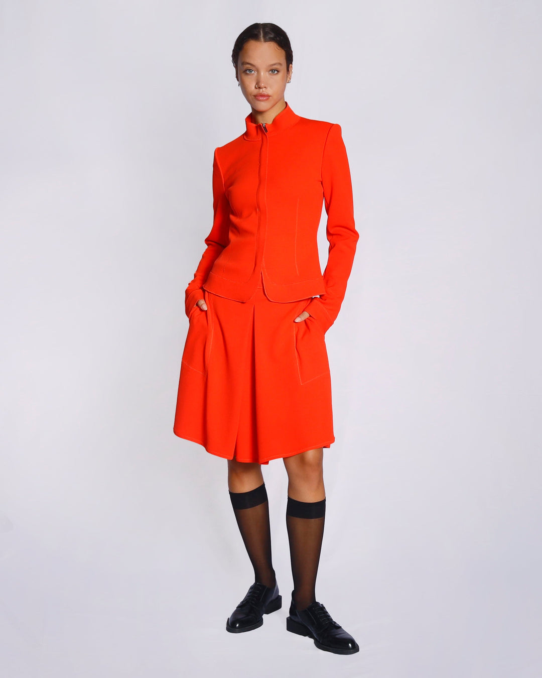 Maison Marie Saint Pierre | Skirt | ESPREE | Orange