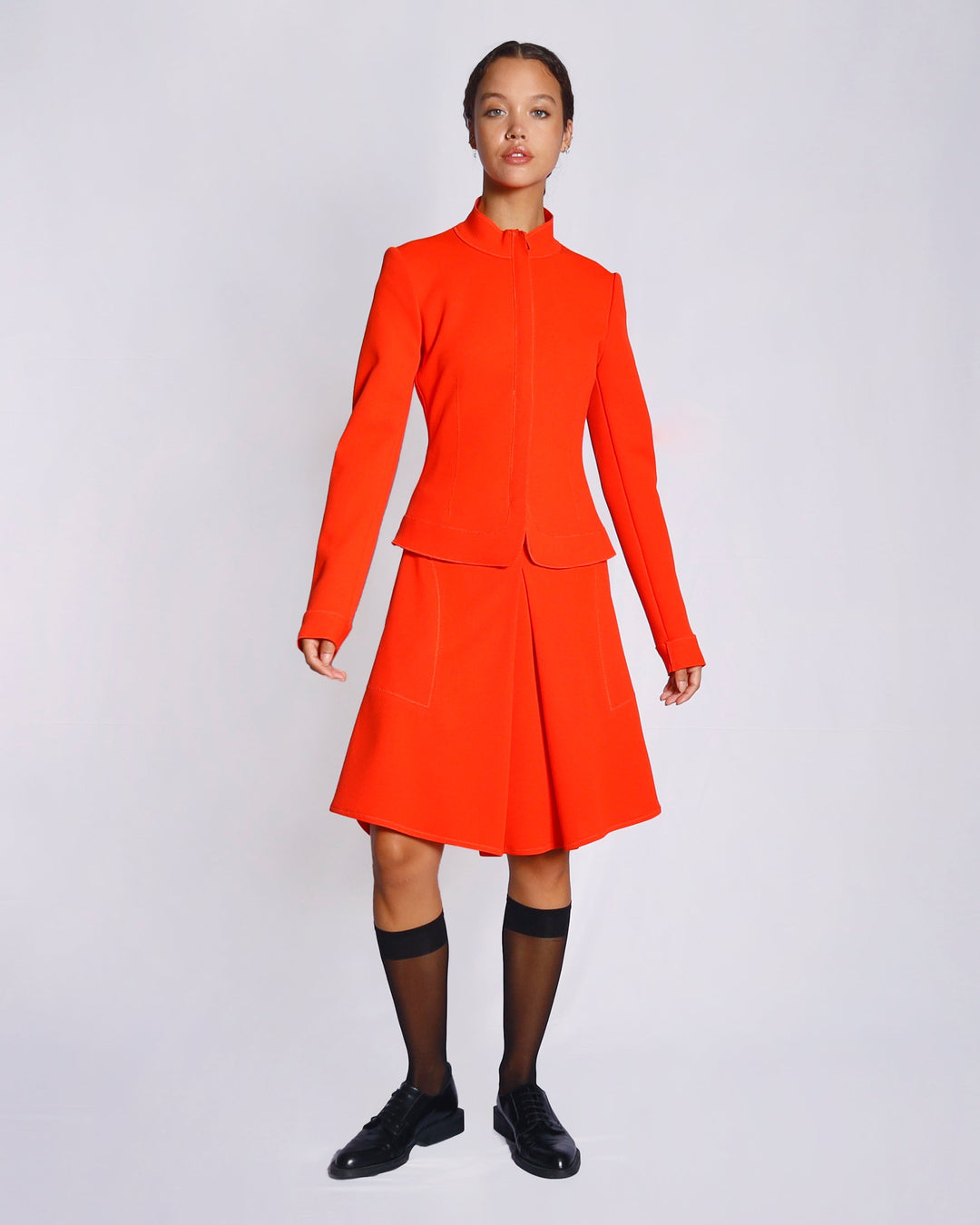 Maison Marie Saint Pierre | Skirt | ESPREE | Orange