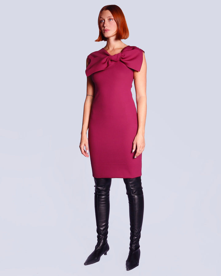 Dress GALI1 | Aubergine