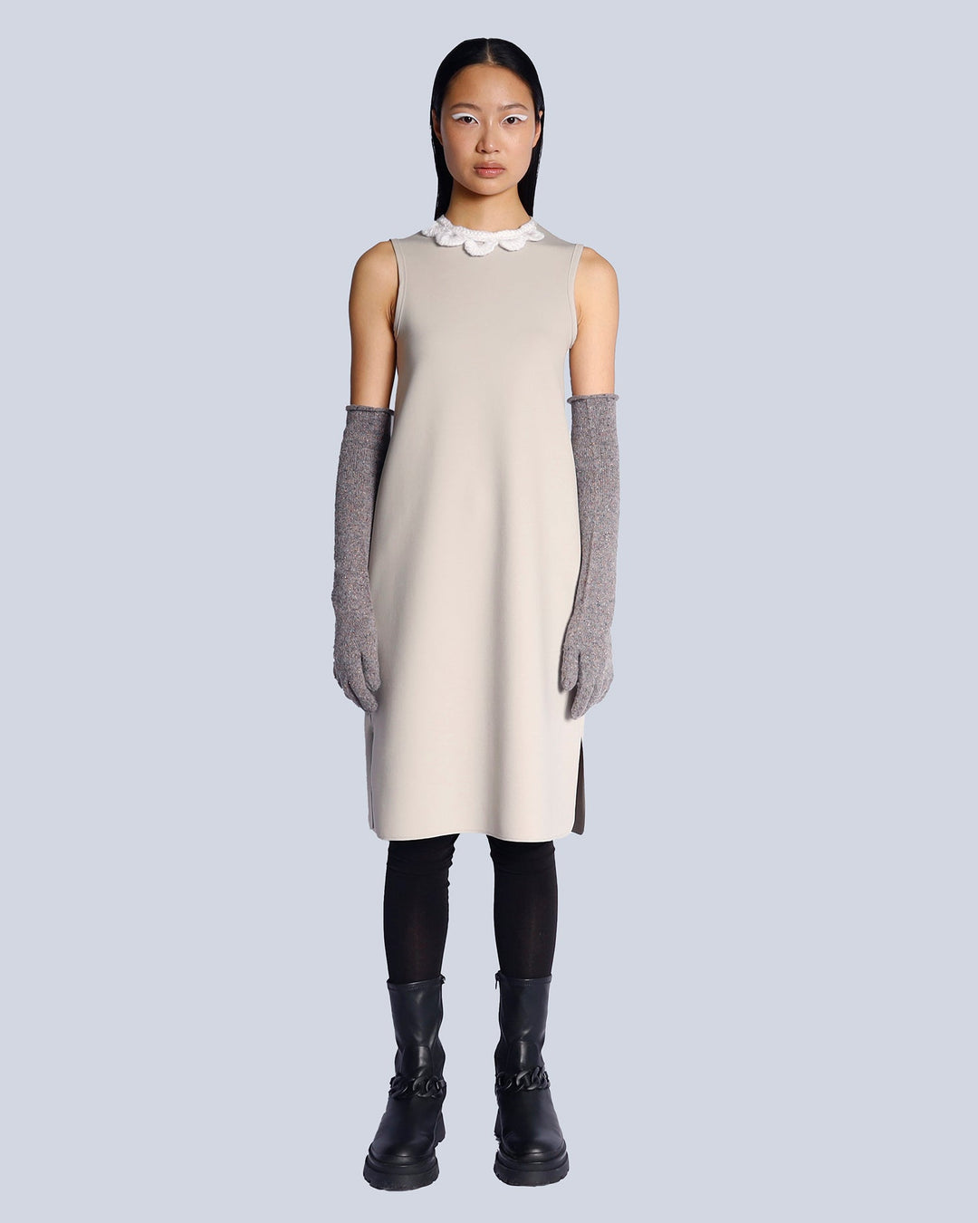 Maison Marie Saint Pierre  Dress | ISLA | Fog | White