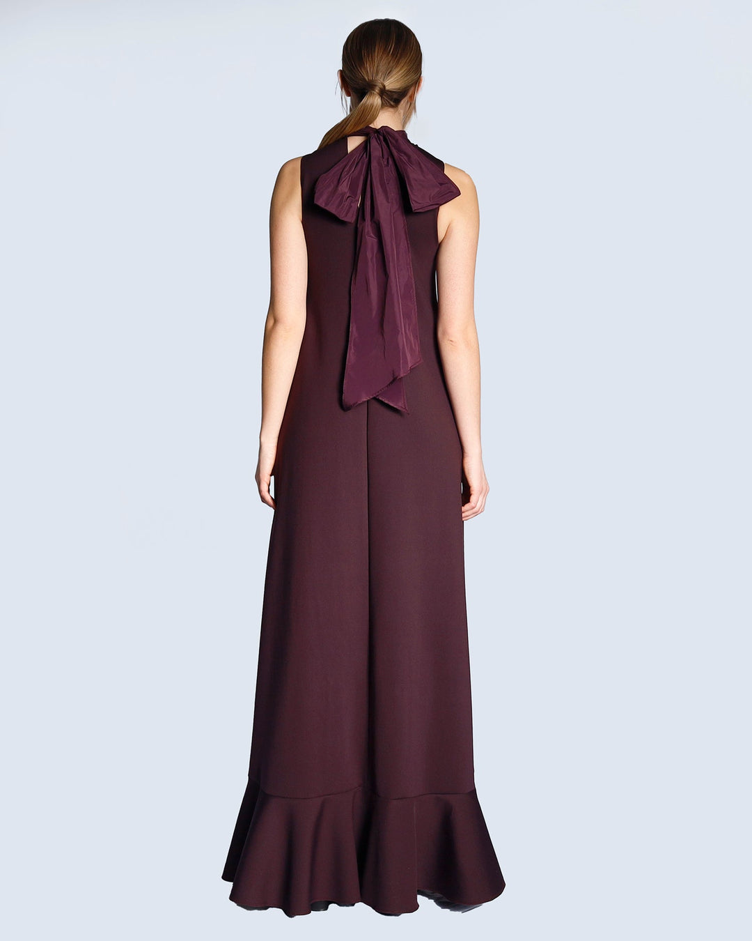 Maison Marie Saint Pierre | Dress | HAMZA | Plum | Aubergine