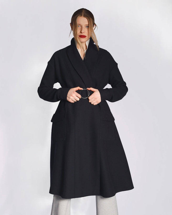 Maison Marie Saint Pierre | Coat | HELEN | Midnight