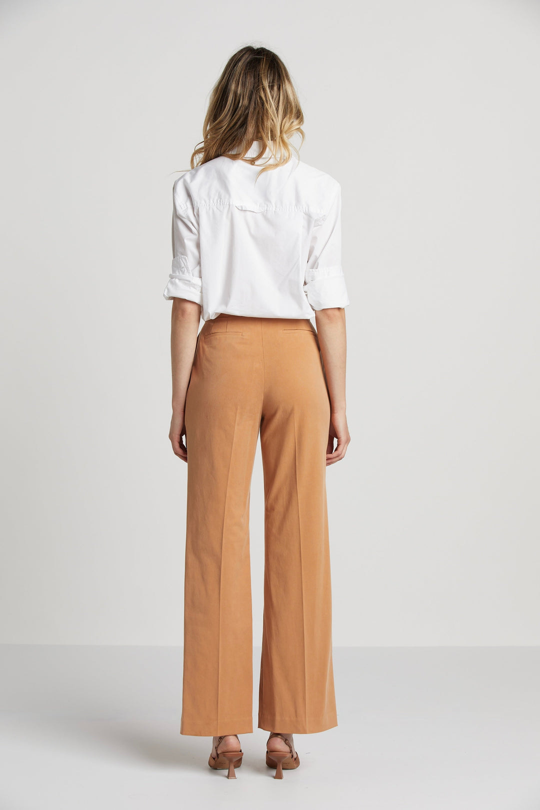 Preston Straight Leg Stretch Trouser With Pin Tuck