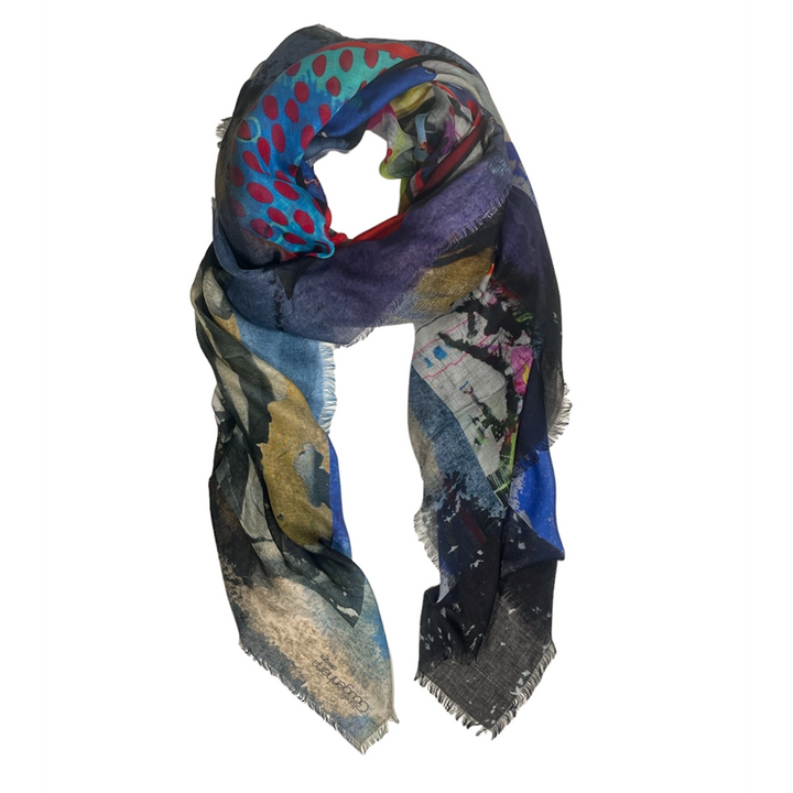 Pop Culture Silk Modal Scarf