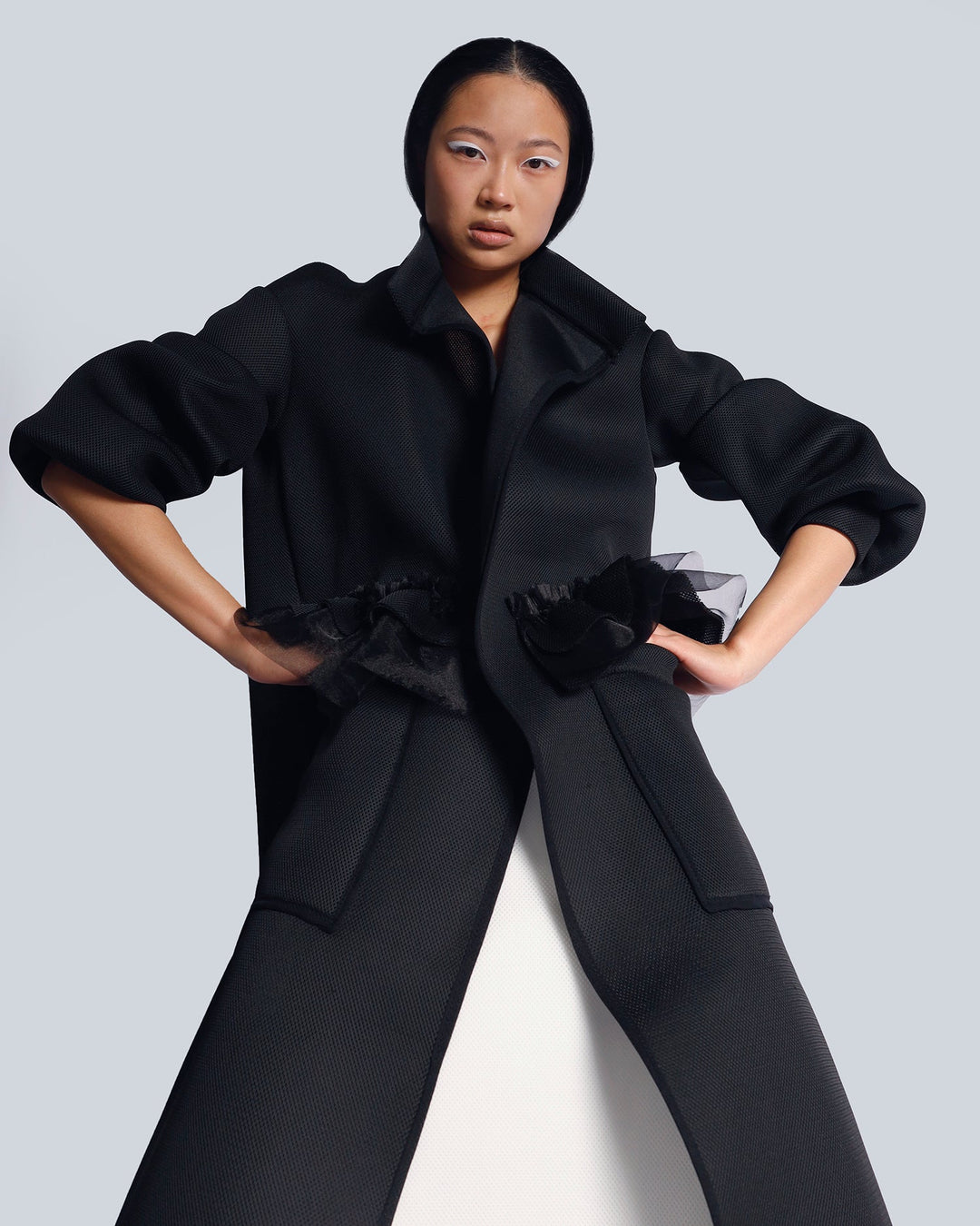 Maison Marie Saint Pierre | Coat | ISABELLA | Black