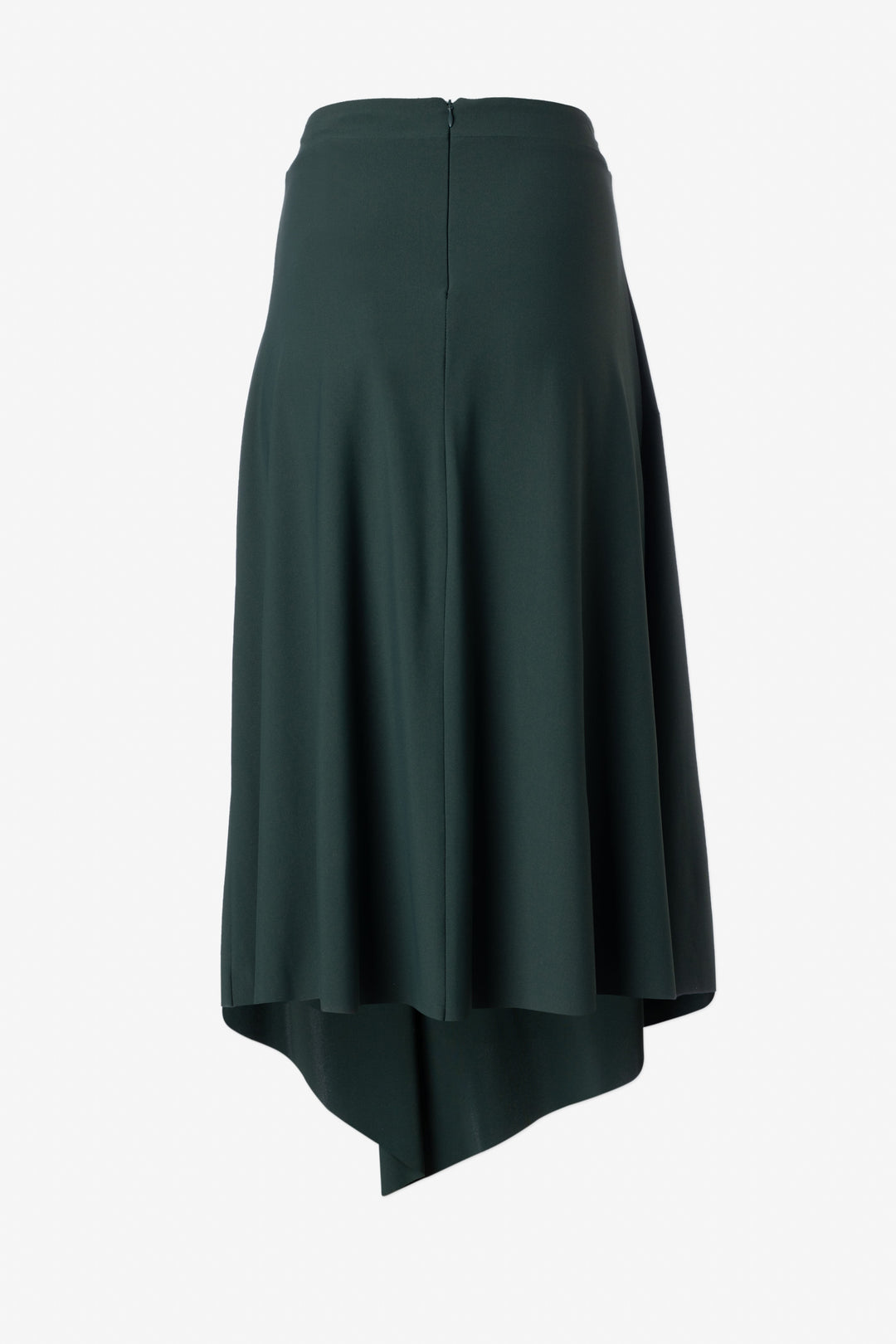 Matte jersey asymetric skirt