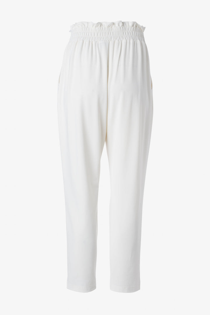 Jogger pant with paper bag waistband