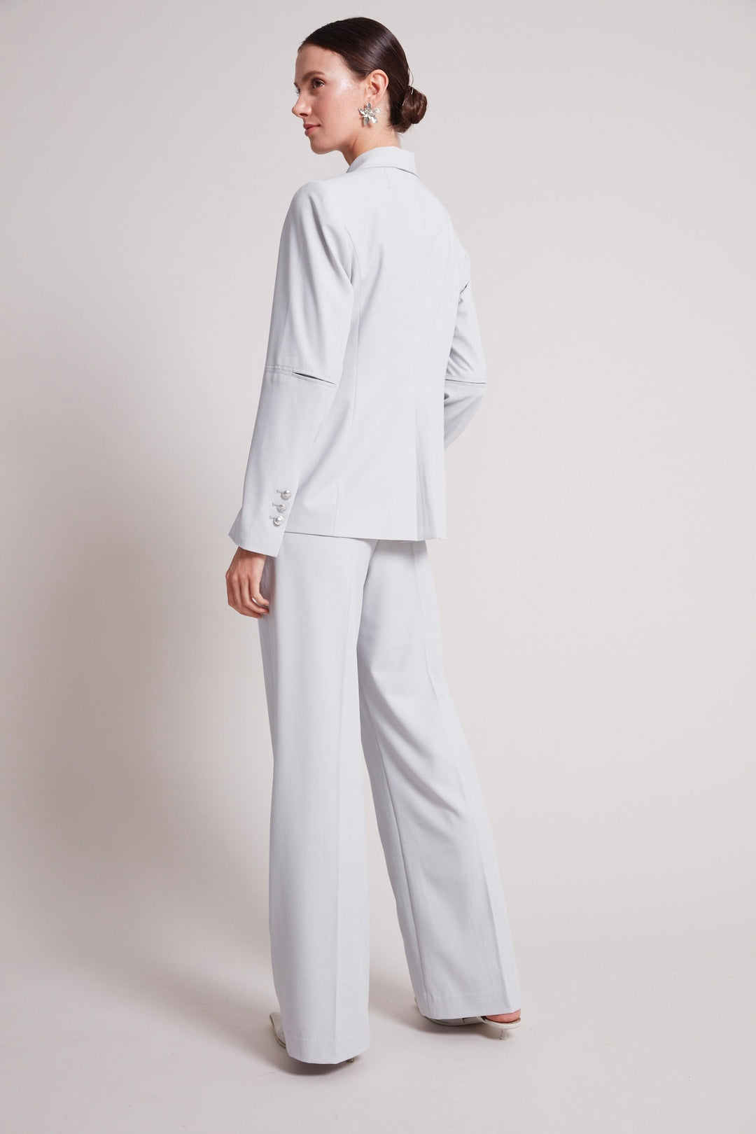 James double breasted signature stretch blazer