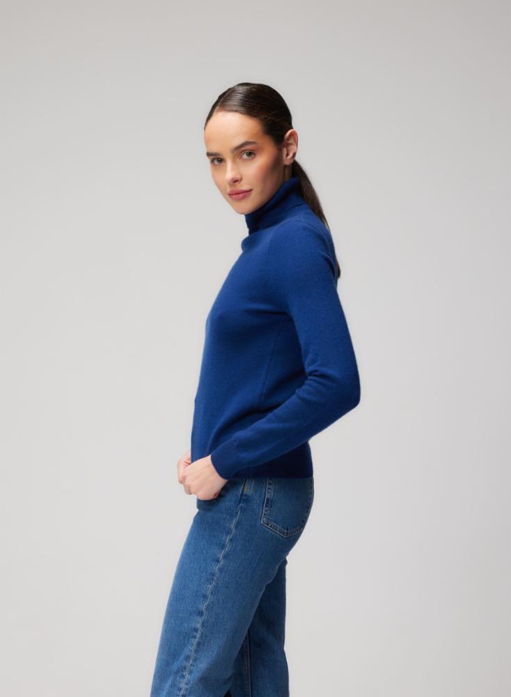 Cashmere Long Sleeve Turtleneck - TURTLENECK L/S - Majestic Filatures North America