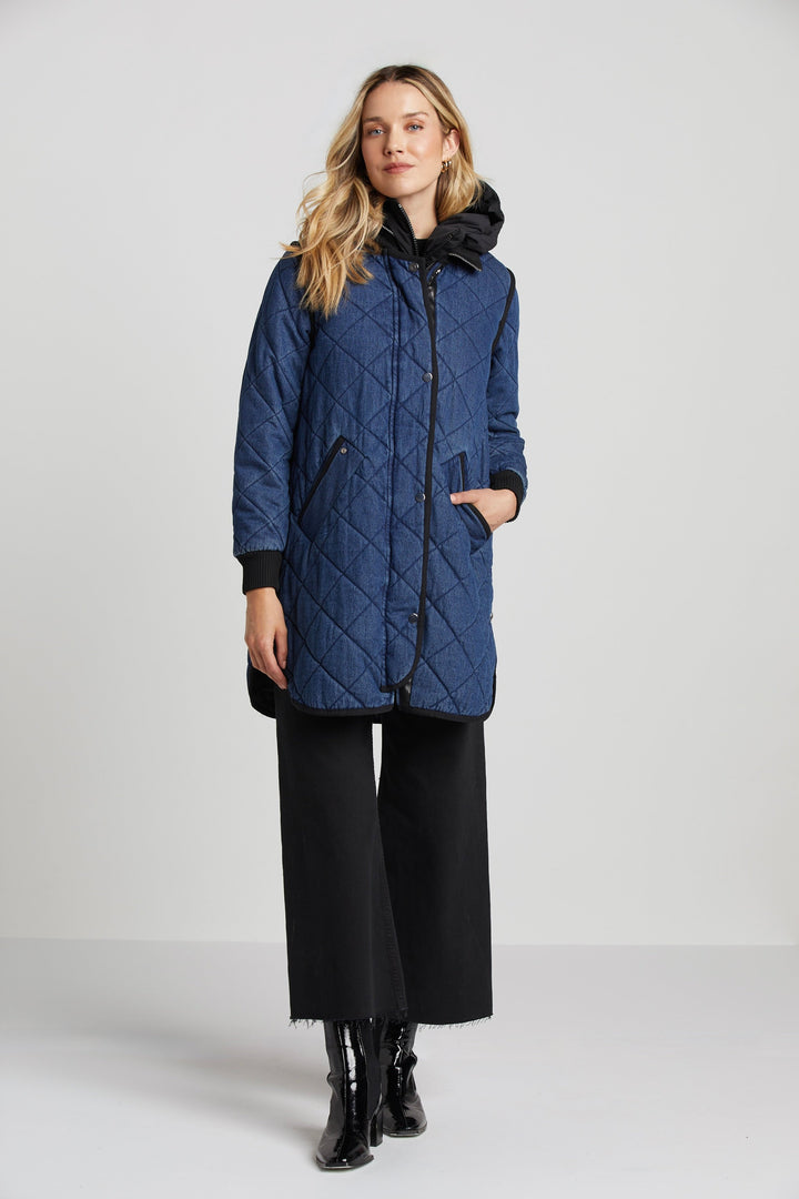 Libby Quilted Full Zip Coat