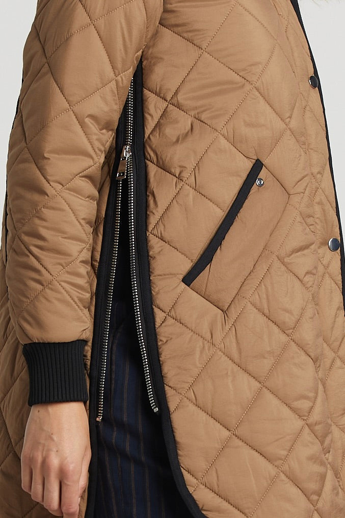 Libby Quilted Full Zip Coat