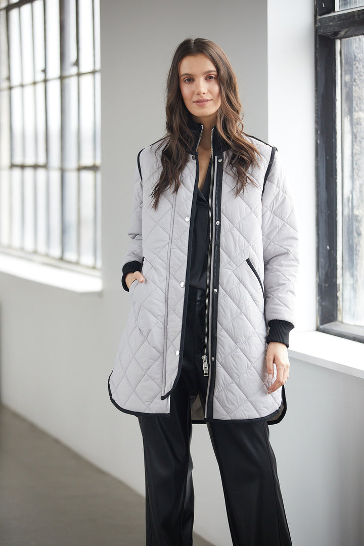 Libby Quilted Full Zip Coat