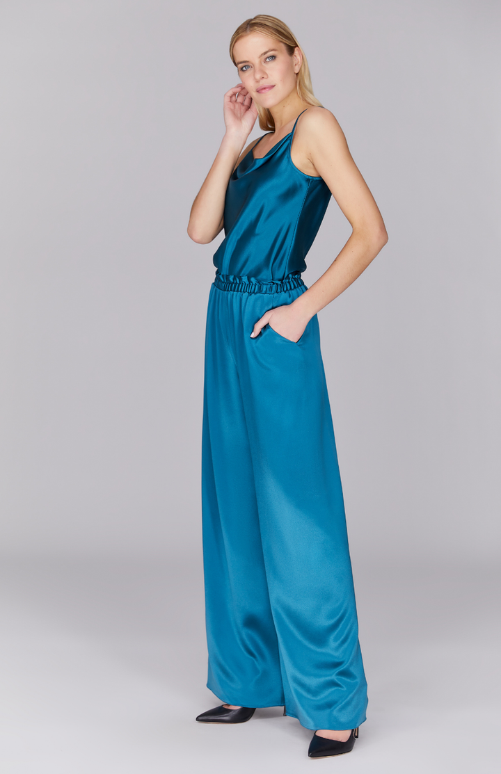 Satin Drape Front Camisole