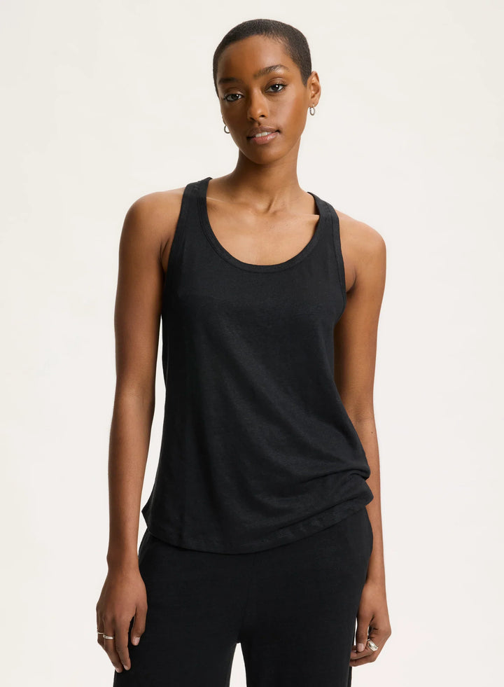 Stretch Linen Tank