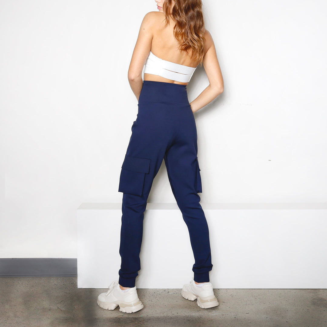 NOUDAGE | Pants | Deep Blue