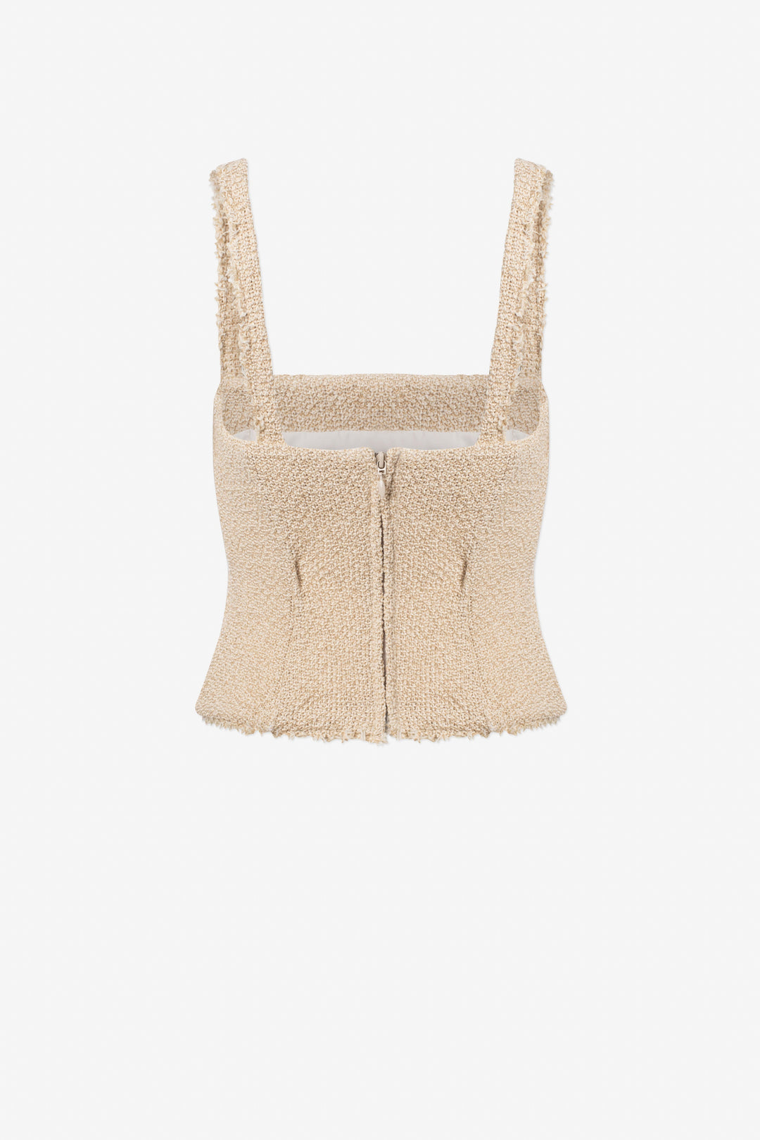 Bustier with shoulder straps