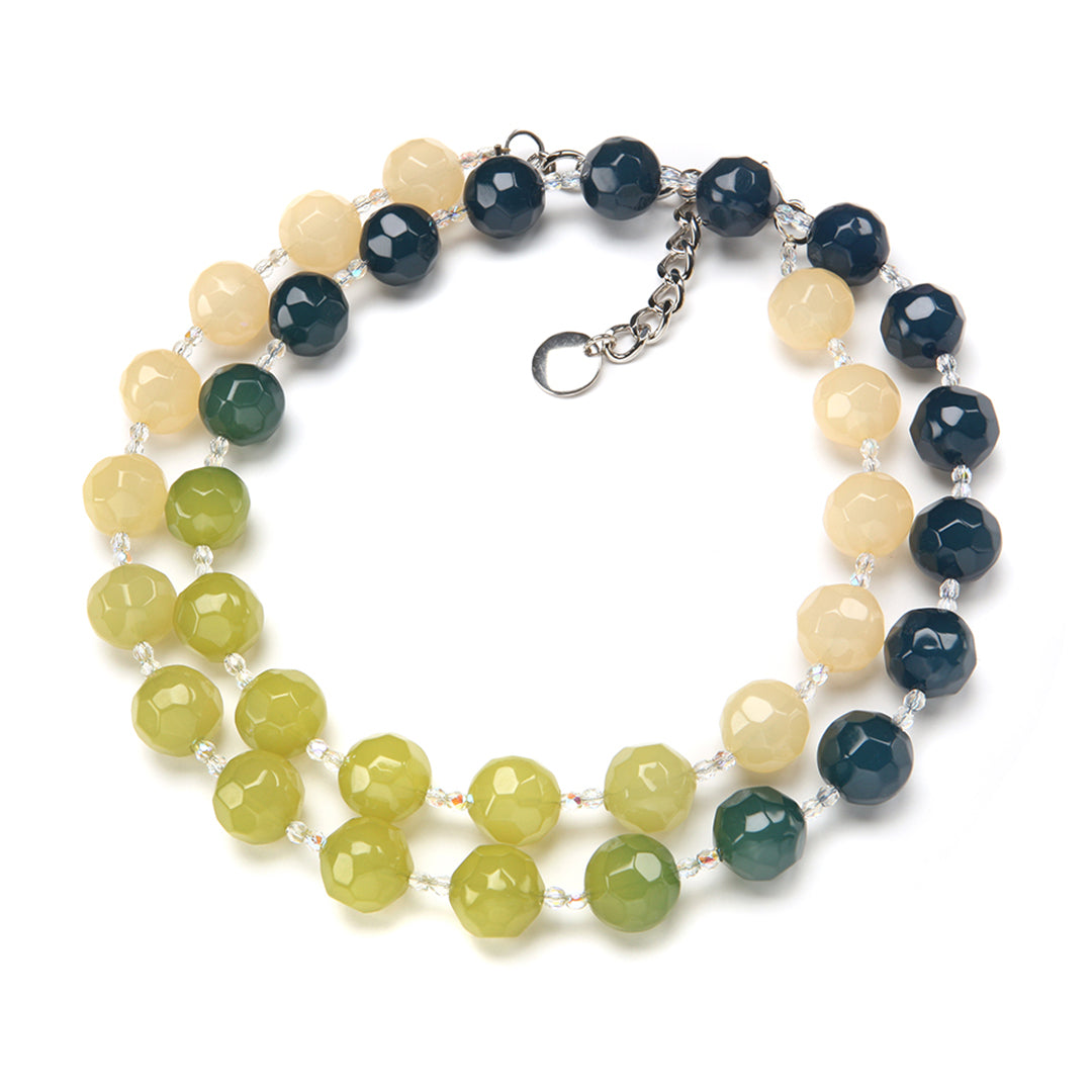 Louise Resin Necklace Jade