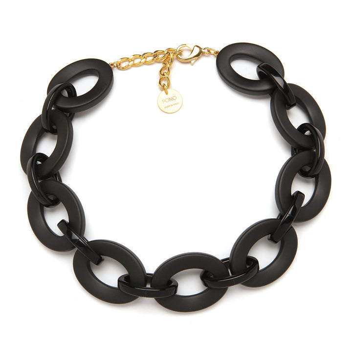 Linda Barile Necklace Matte Black